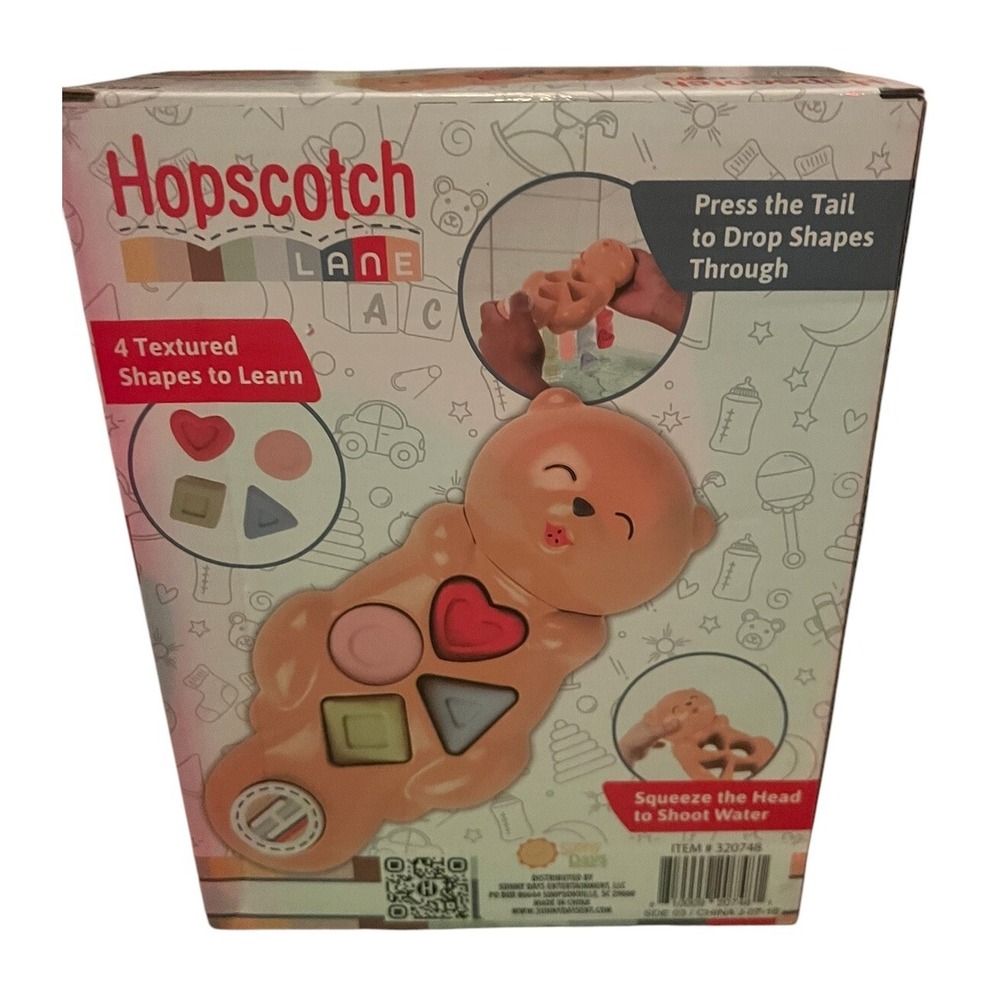 Hopscotch Lane Otter Baby Kids Bath Shape Sorter Play Time Set Learn Brand New